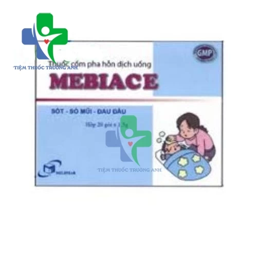 Mebiace Meliphar - Giảm triệu chứng cảm cúm cho trẻ em